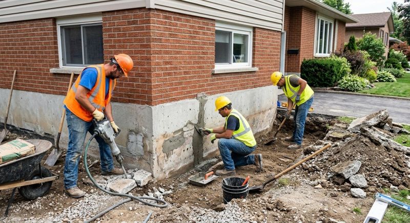 Foundation Repair in North Attleboro, MA