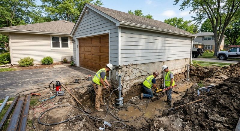 Basement Foundation Repair in East Greenwich, RI