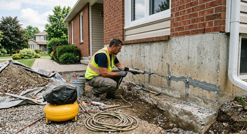Basement Foundation Repair in North Attleboro, MA