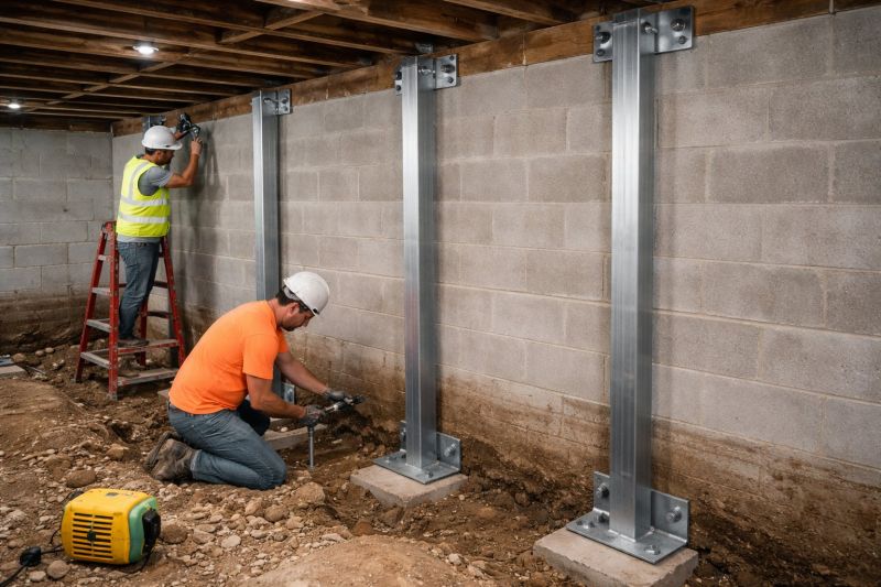 Basement Stabilization in North Attleboro, MA