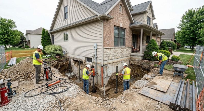 Building Foundation Repair in Bellingham, MA