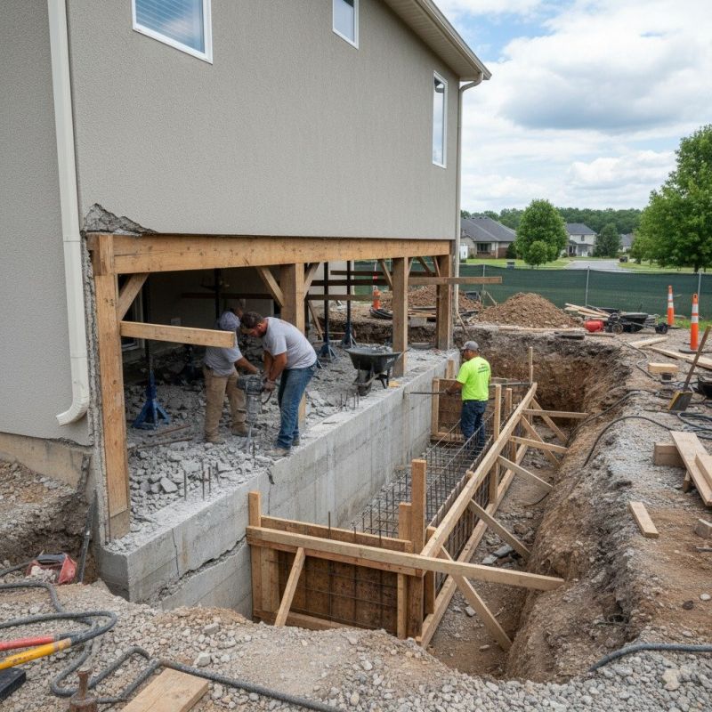 Building Foundation Repair in Needham, MA