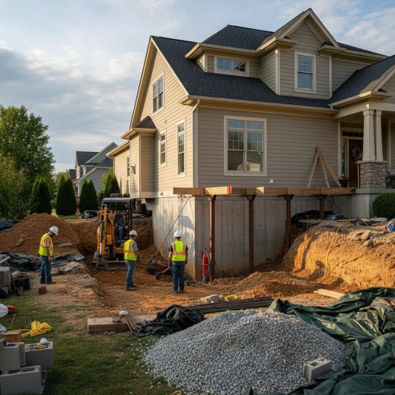 Building Foundation Repair in South Walpole, MA