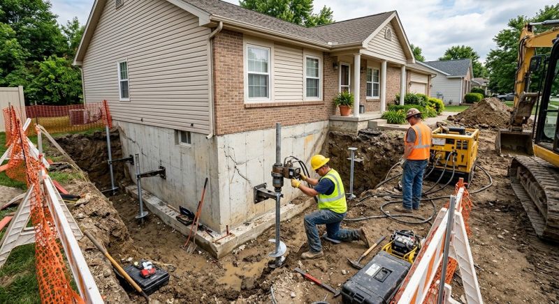 Building Foundation Repair in Warwick, RI