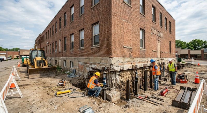 Commercial Foundation Repair in North Attleboro, MA