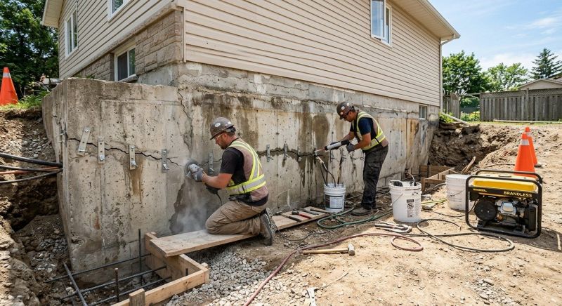 Concrete Foundation Repair in Middleboro, MA