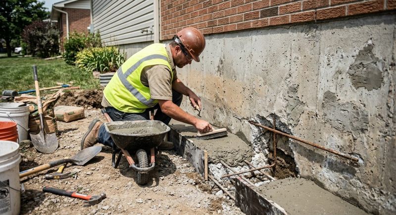 Concrete Foundation Repair in Rehoboth, MA