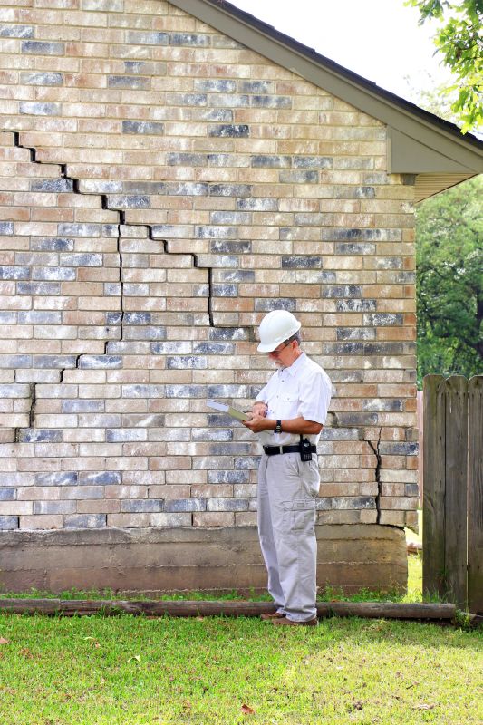 Cracked Foundation Repair in Foxboro, MA