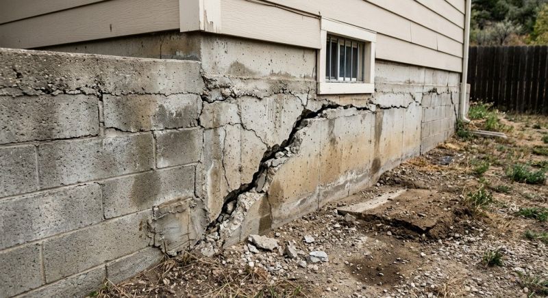 Cracked Foundation Repair in Providence County, RI