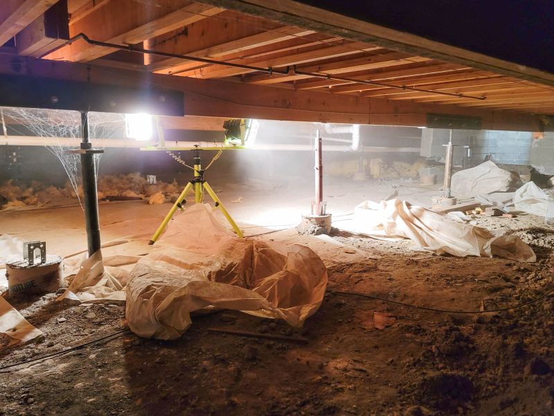 Crawlspace Foundation Repair in Hanson, MA