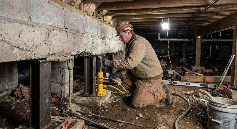 Crawlspace Foundation Repair in Woonsocket, RI
