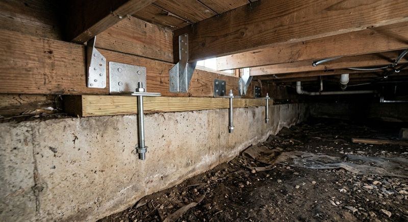 Crawlspace Structural Repair in North Attleboro, MA