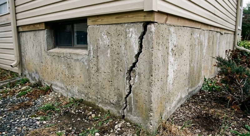 Foundation Crack Repair in Douglas, MA