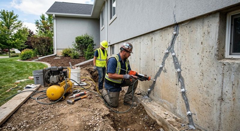 Foundation Damage Repair in West Warwick, RI