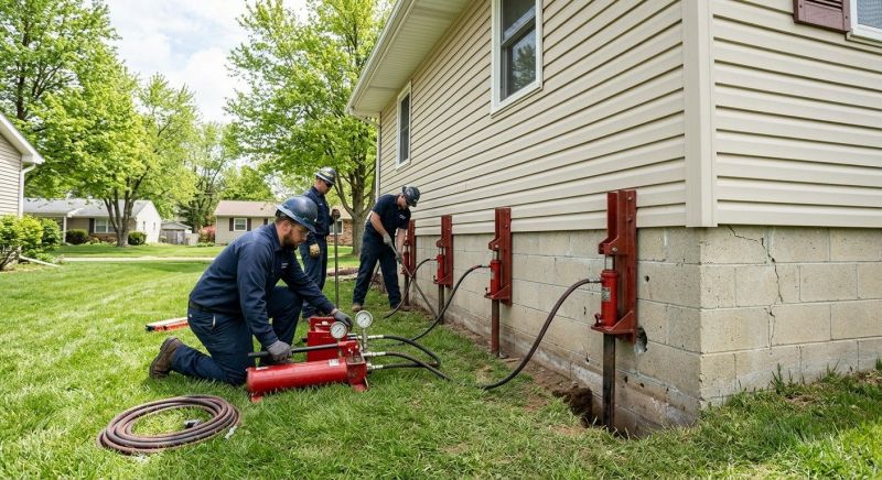Foundation Jacking in Natick, MA