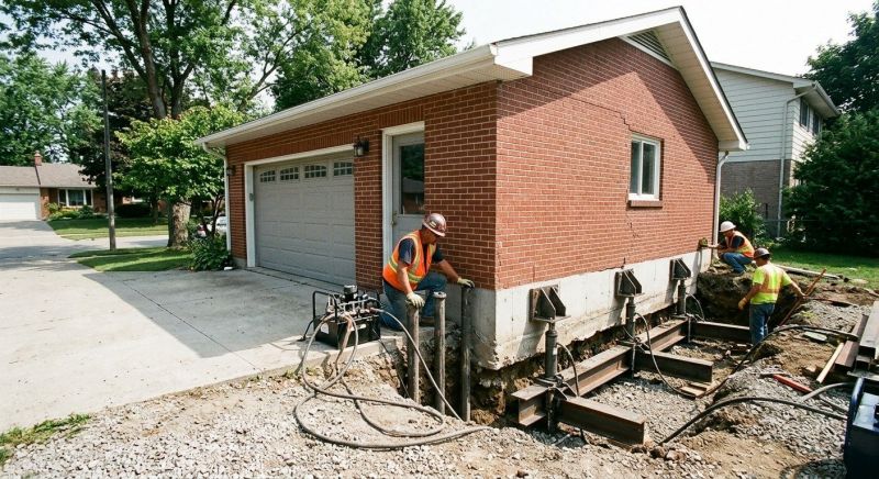 Foundation Lifting in East Bridgewater, MA
