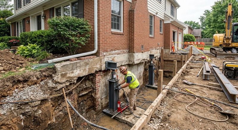 Foundation Raising in Barrington, RI