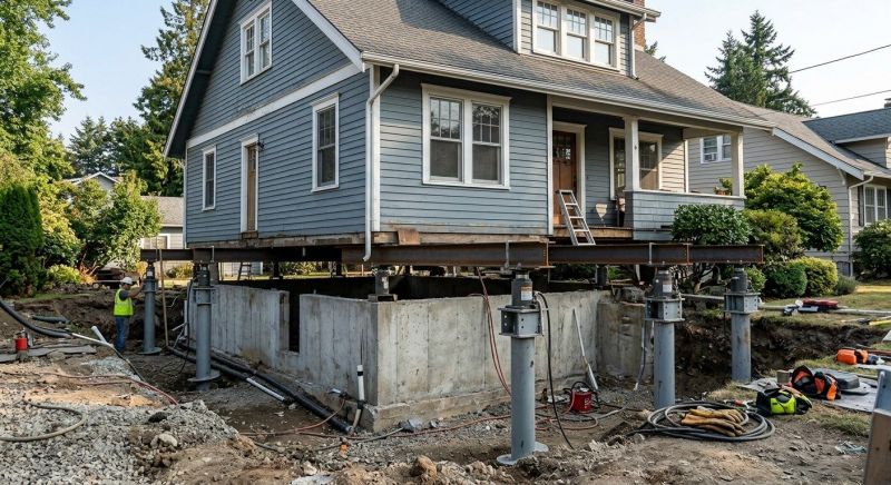 Foundation Raising in North Attleboro, MA