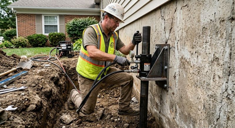 Foundation Releveling in North Attleboro, MA