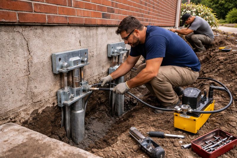 Foundation Repair in Hanson, MA