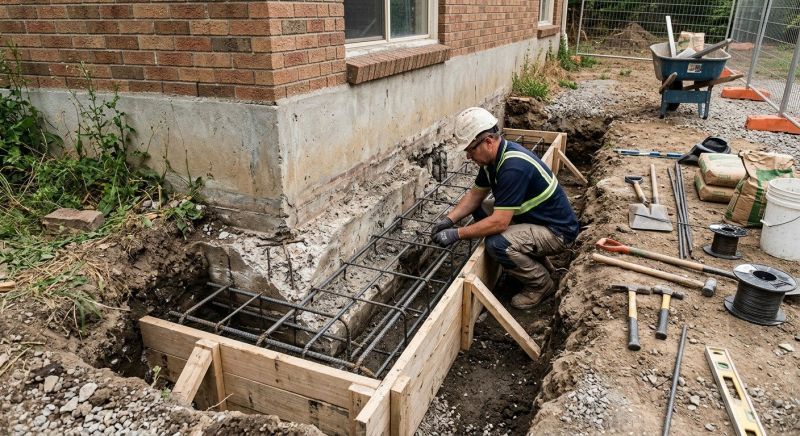 Foundation Repair in Johnston, RI