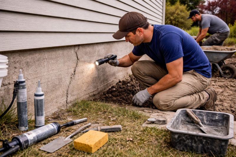 Foundation Repair in Milford, MA