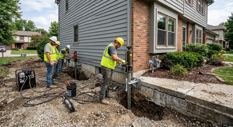 Foundation Stabilizing in Blackstone, MA