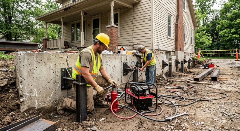 Foundation Stabilizing in Chepachet, RI