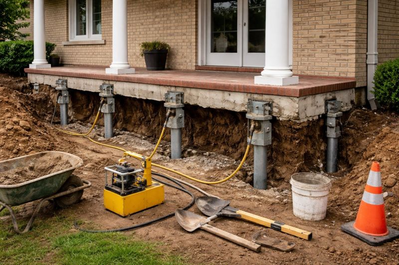 Foundation Stabilizing in Coventry, RI