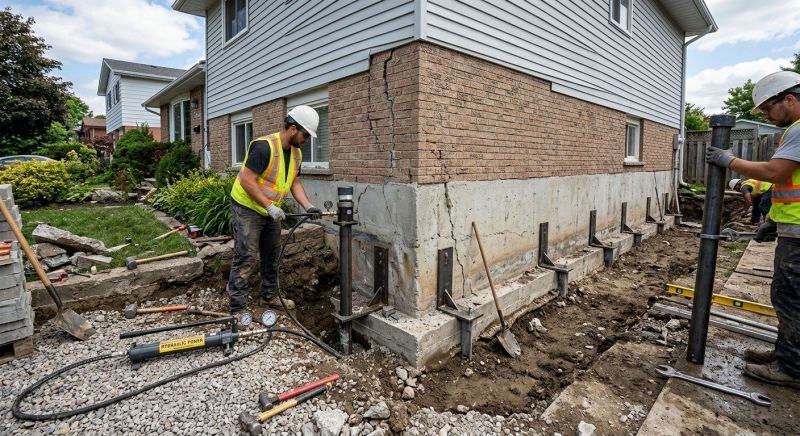 Foundation Stabilizing in East Providence, RI