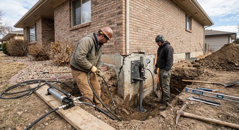 Foundation Stabilizing in North Easton, MA