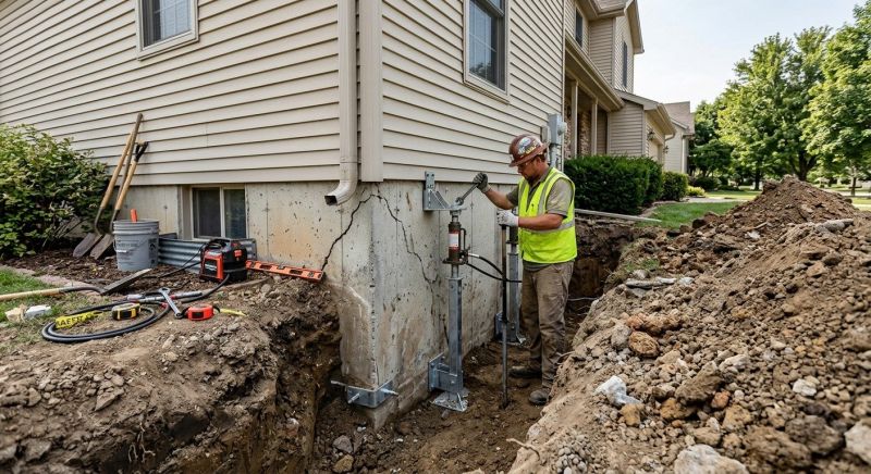 Foundation Stabilizing in Riverside, RI