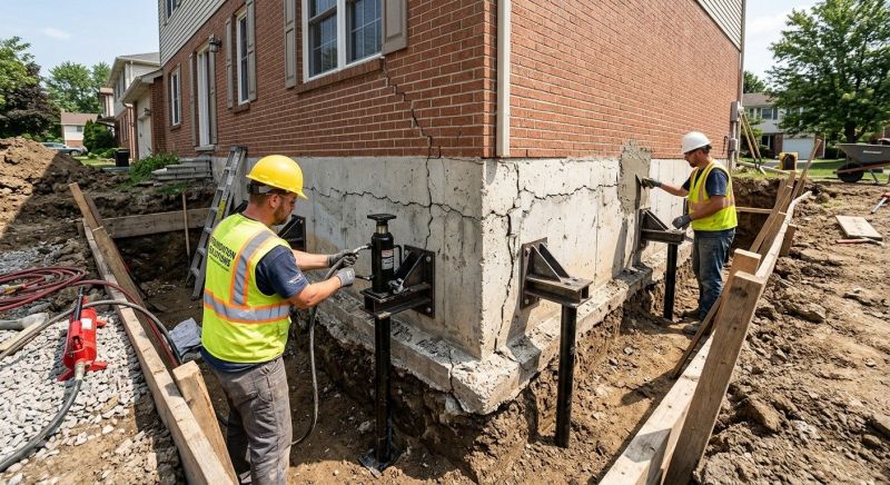 Foundation Structural Repair in Bellingham, MA