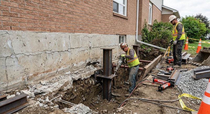 Foundation Structural Repair in Cranston, RI