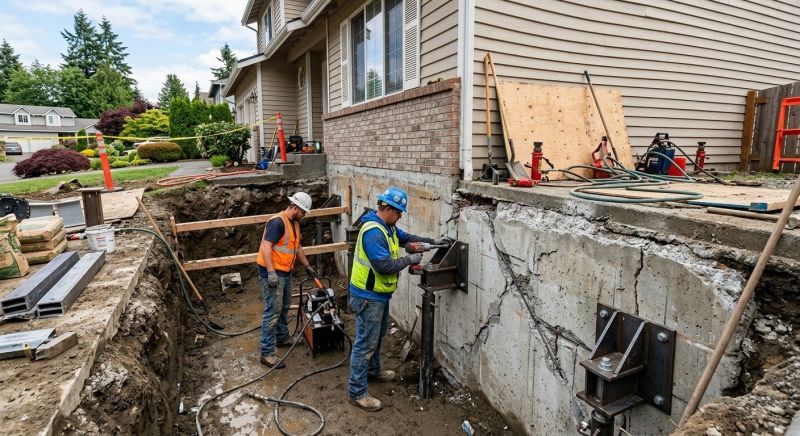 Foundation Structural Repair in East Bridgewater, MA
