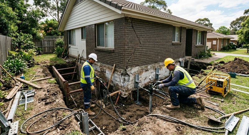 Foundation Structural Repair in East Walpole, MA