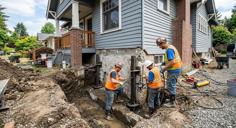 Foundation Structural Repair in Norton, MA