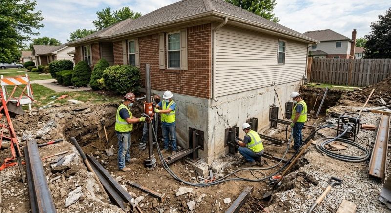 Foundation Structural Repair in Oakland, RI
