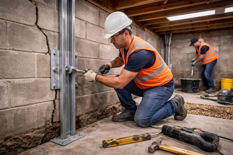 Foundation Structural Repair in Wellesley, MA