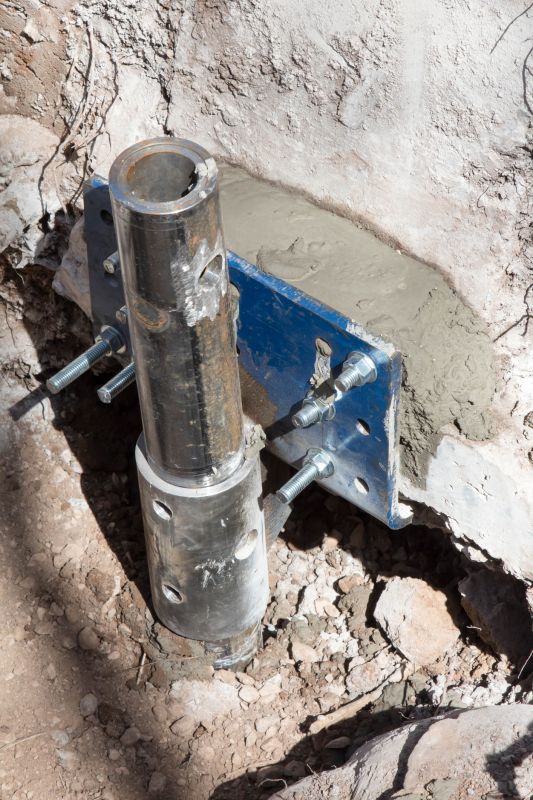 Helical Piers Installation in North Attleboro, MA