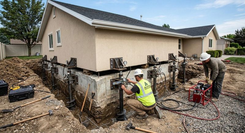 Home Foundation Leveling in Bridgewater, MA