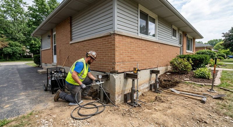 Home Foundation Leveling in Lincoln, RI