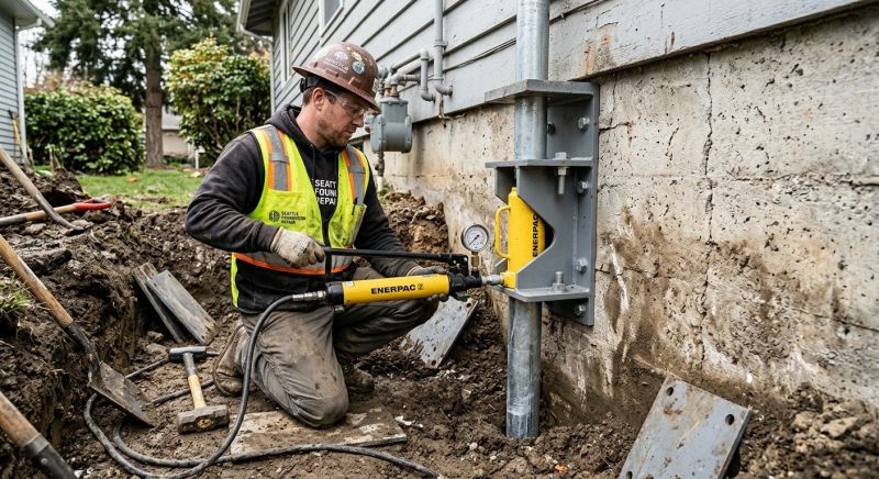 Home Foundation Leveling in Warren, RI