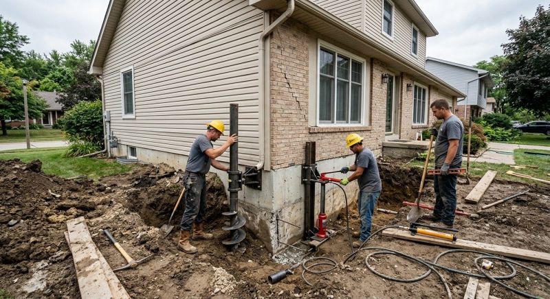 Home Foundation Repair in Bridgewater, MA