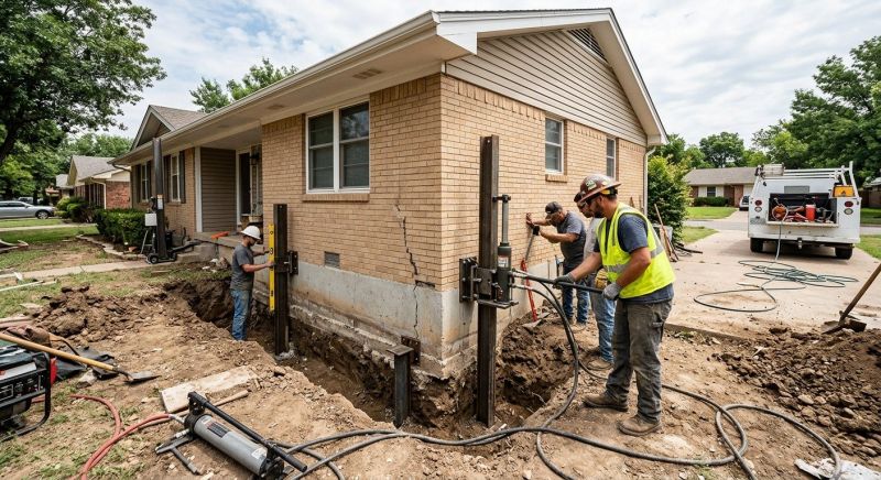 House Foundation Leveling in North Attleboro, MA