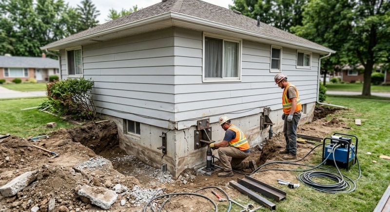 House Foundation Repair in Berkley, MA
