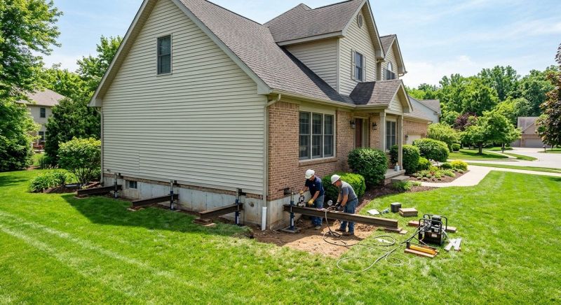 House Leveling in Canton, MA