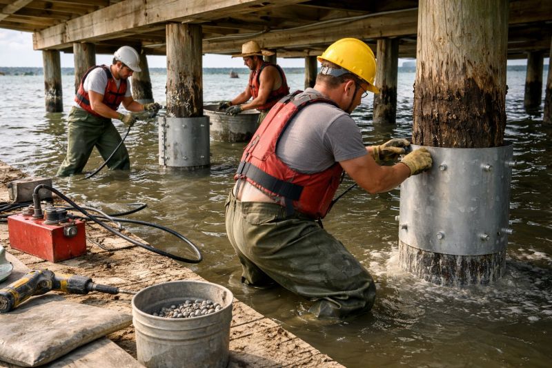 Piling Repair in Norfolk, MA