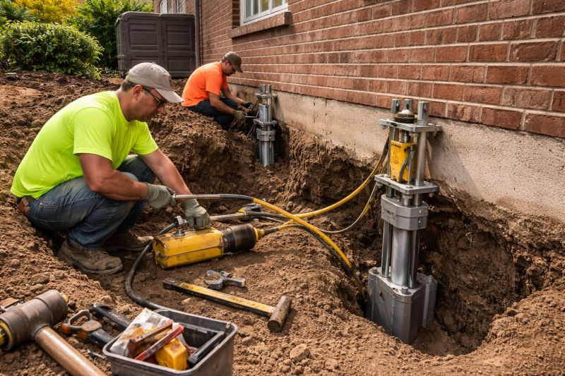 Settling Foundation Service in Newton Center, MA