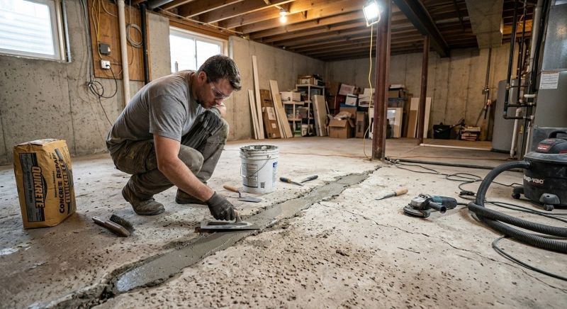 Slab Foundation Repair in North Attleboro, MA